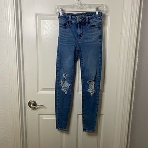 American eagle high rise jegging size 0 regular